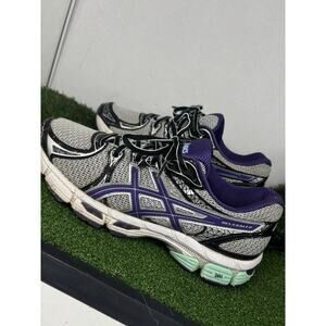 Asics Womens Gel Exalt 2 T4B6N Gray Purple Running Shoes Sneakers Size 8.5